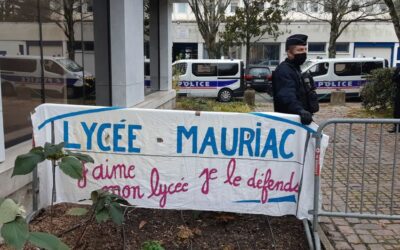 Lycée Mauriac : Quand Blanquer veut faire cesser toute contestation, nous disons non!